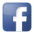 Social facebook box blue 1